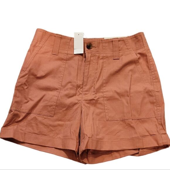 LOFT High Rise Cotton Blend Short Size 2 NWT - Picture 1 of 6